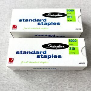 Swingline Standard Staples - Pack of 2 Boxes